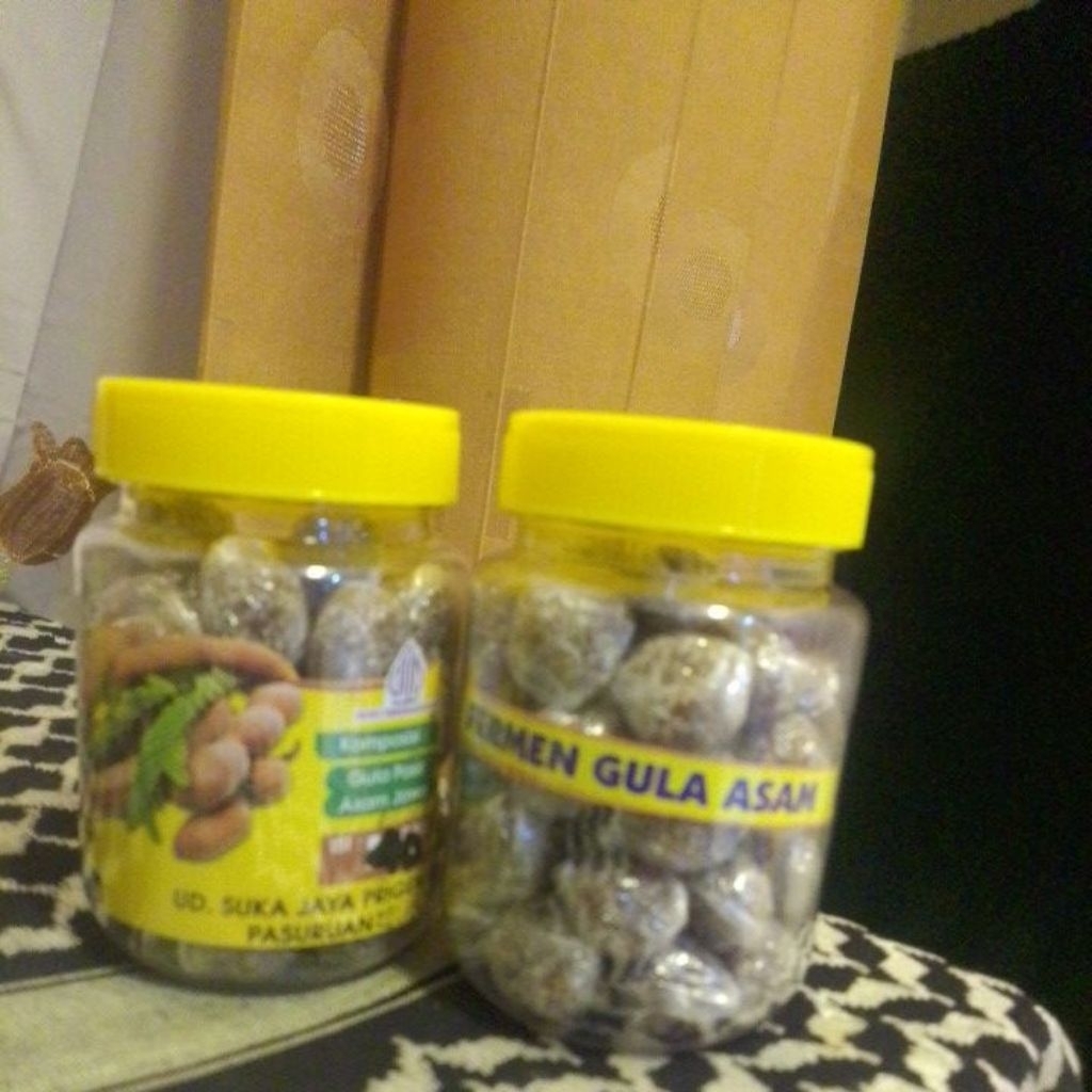 permen asem toples mungil isi 40