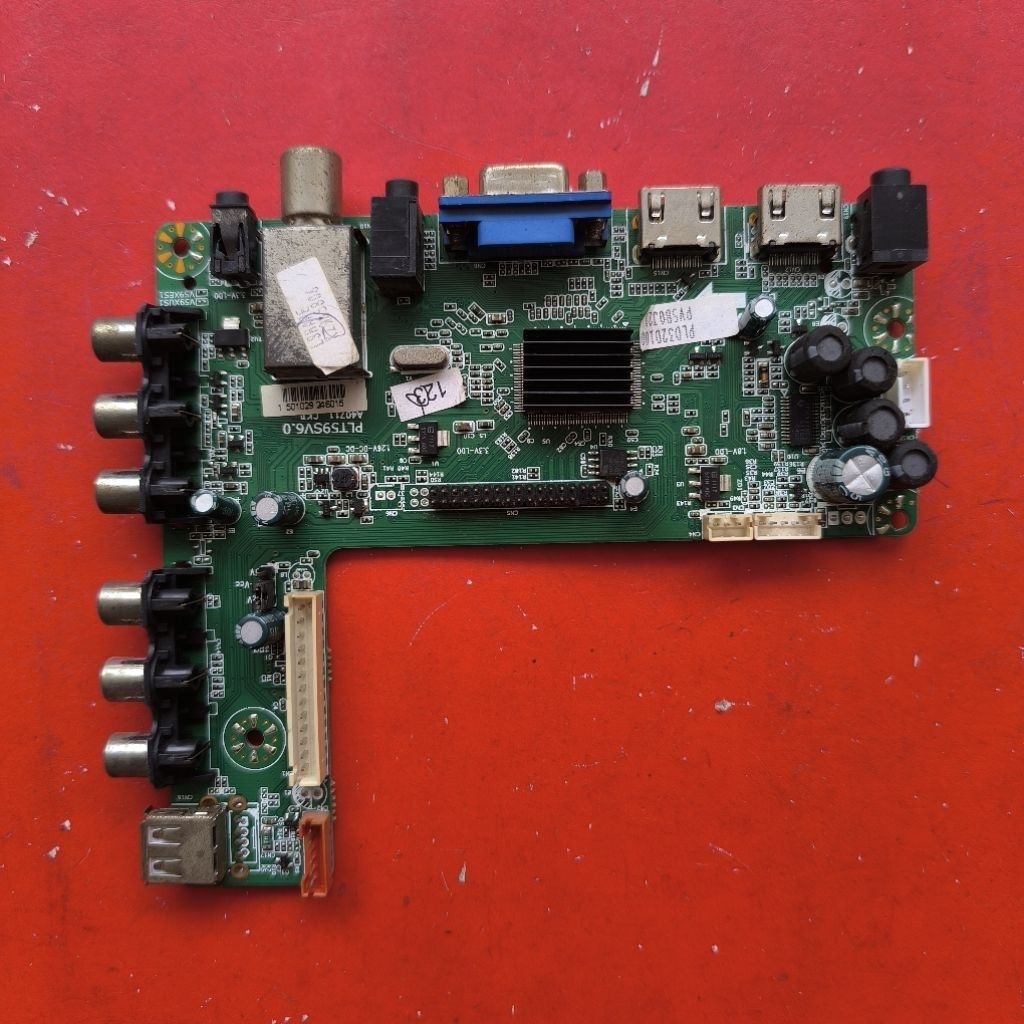 mb mobo mainboard module mesin tv POLYTRON PLD 32D100 PLD32D100