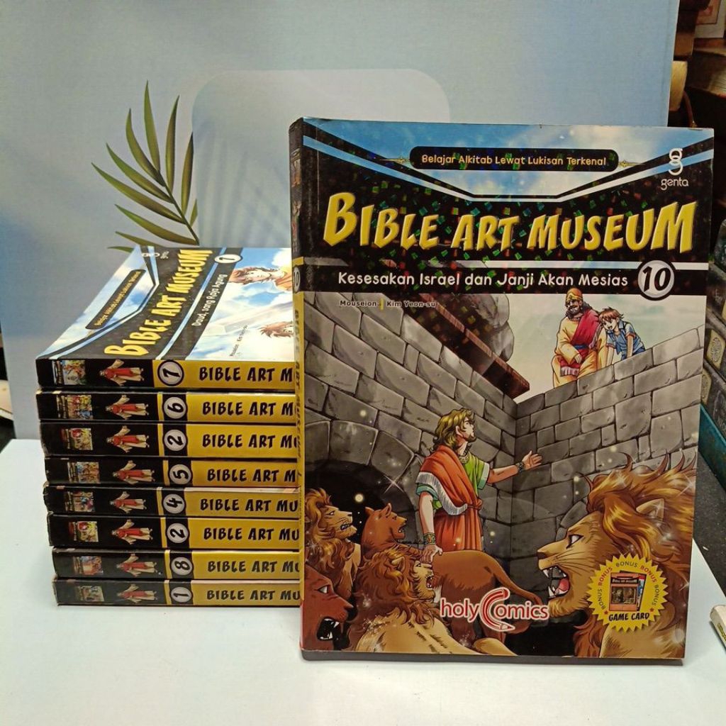 Komik Anak Kristiani Bible Art Museum Ready Banyak Judul