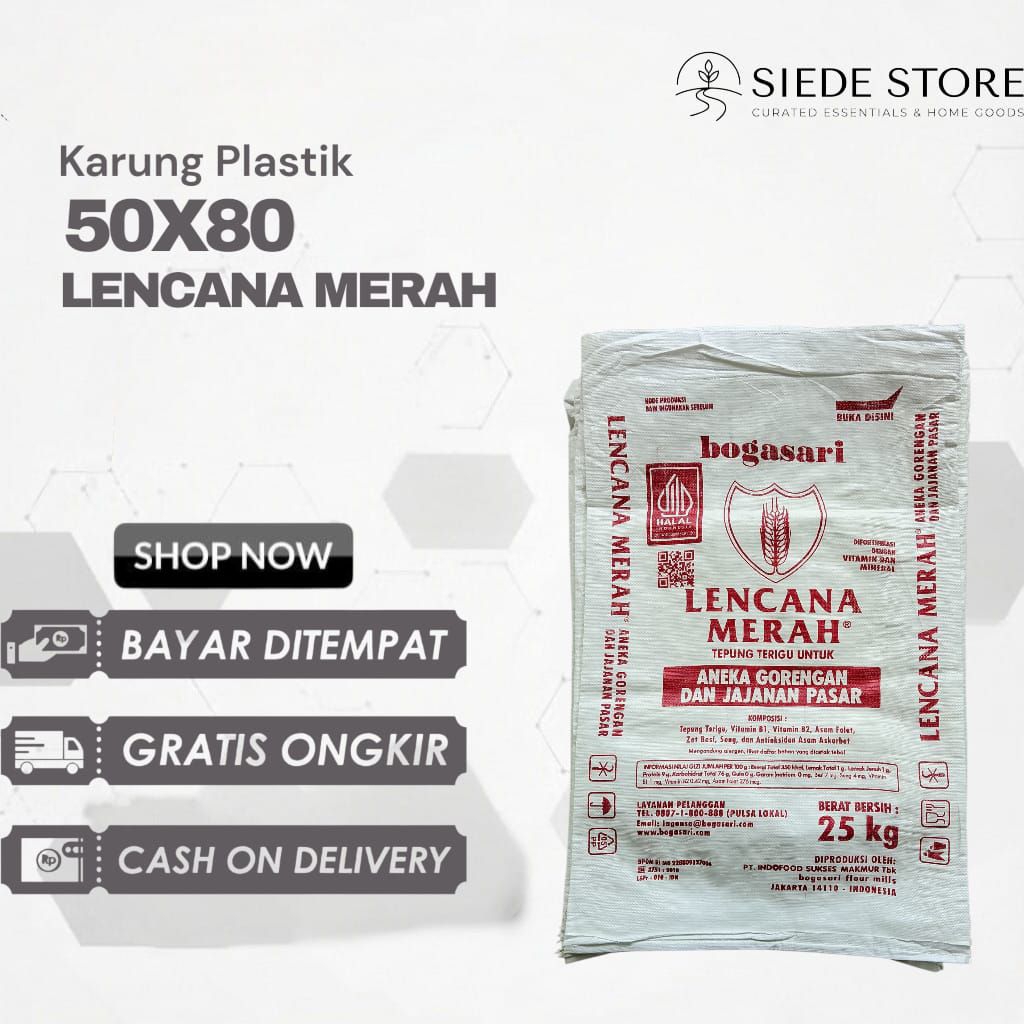 Karung Bekas Tepung Terigu (25Kg)