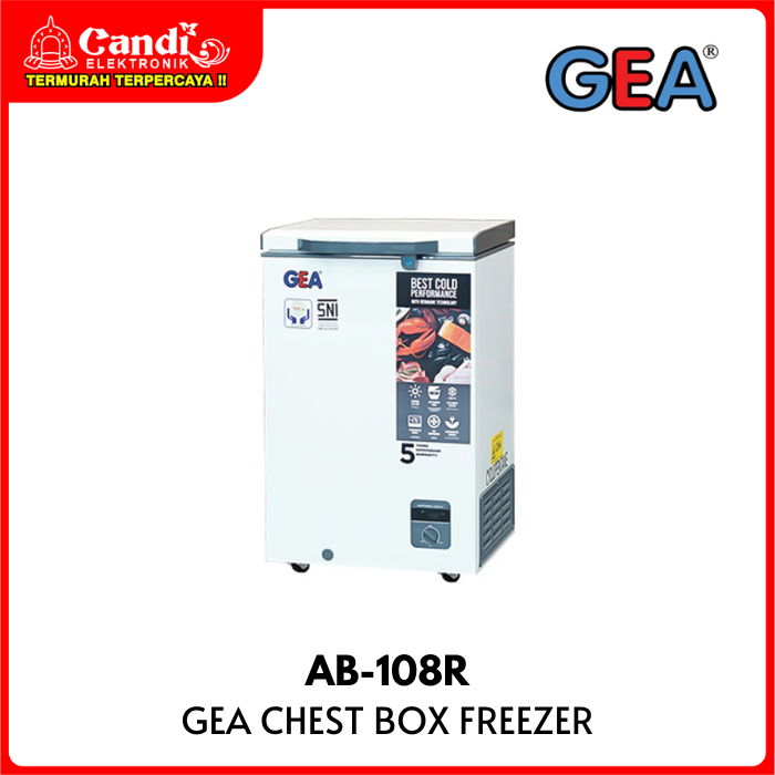 GEA Chest Box Freezer 100 Liter AB108R AB 108 R  AB-108R