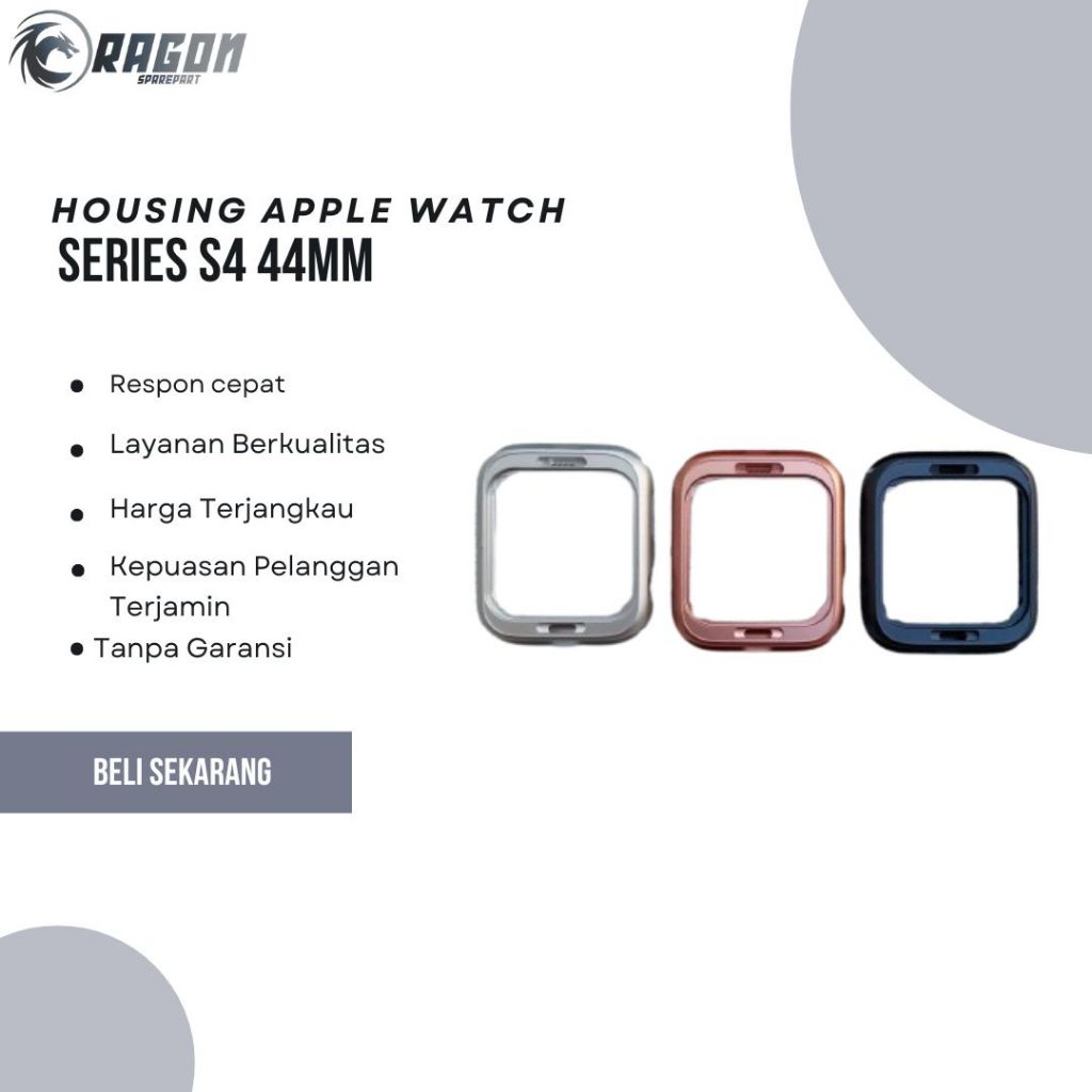 HOUSING CASING APPLE WATCH SERIES S4 44MM ORIGINAL