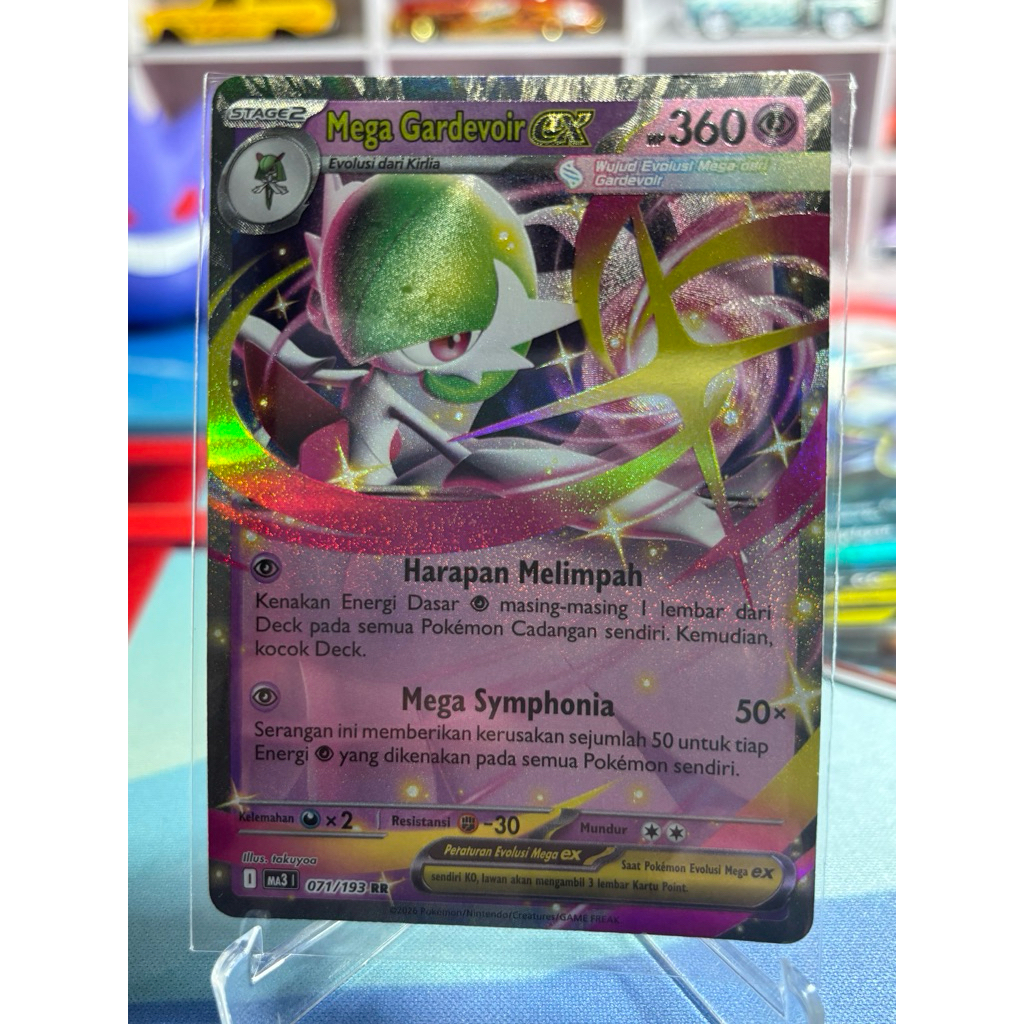 kartu pokemon RR Mega gardevoir ex