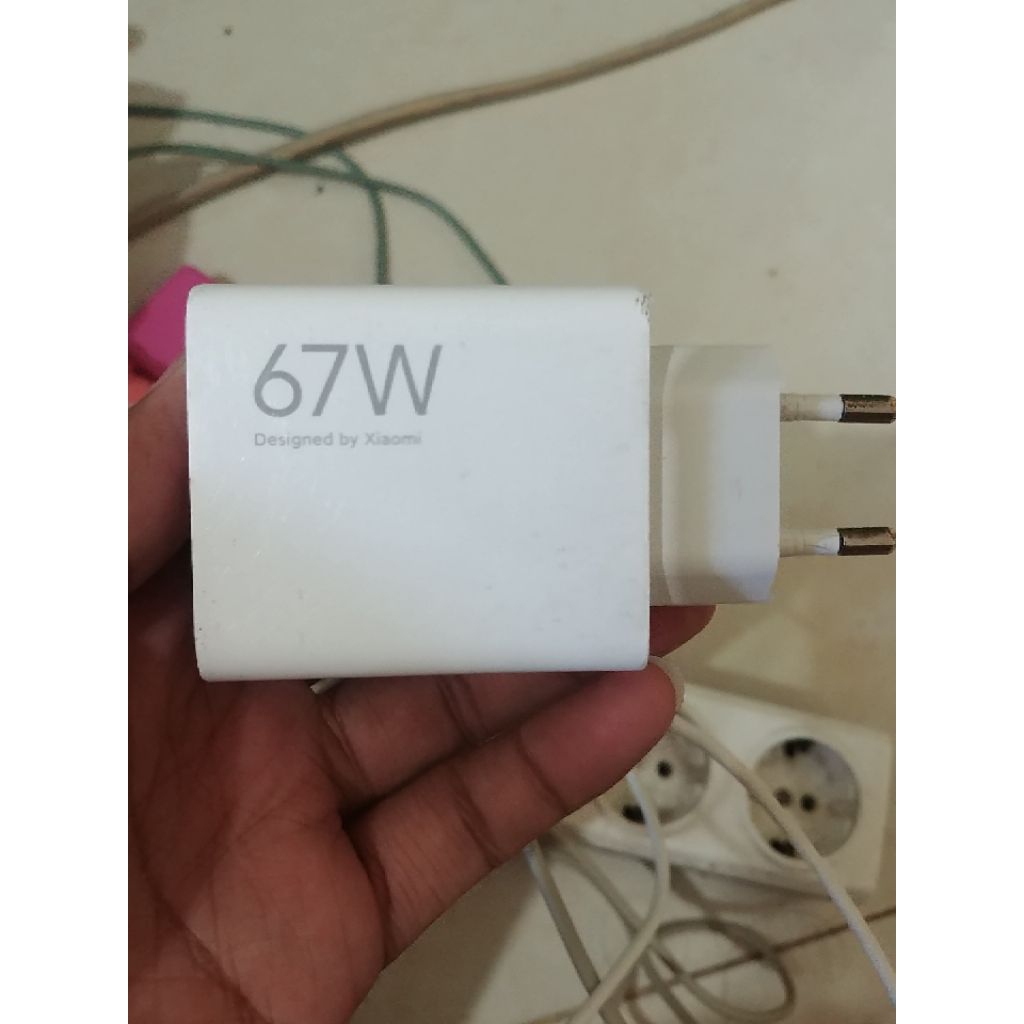 Kepala charger xiaomi 67 watt Copotan Original