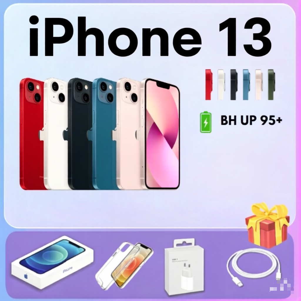 IPHONE 13 ONLY WIFI  Game/Live  128GB/256GB SECOND FULLSET BERGARANSI iphone 13 Like New//Game/Live 