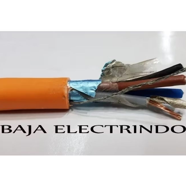 Kabel FRC-OS 4x1,5mm EXTRANA/FIRST LSOH @5m Fire Resistant Cable Shielded 2x2x1.5 mm FRC Shielded 4x
