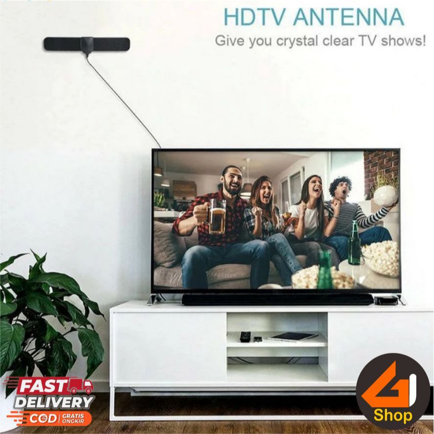 Antenna Digital DVB-T2 Televisi TV Indoor Magnet Stick DVB T2 25Db High Gain HDTV Antena USB