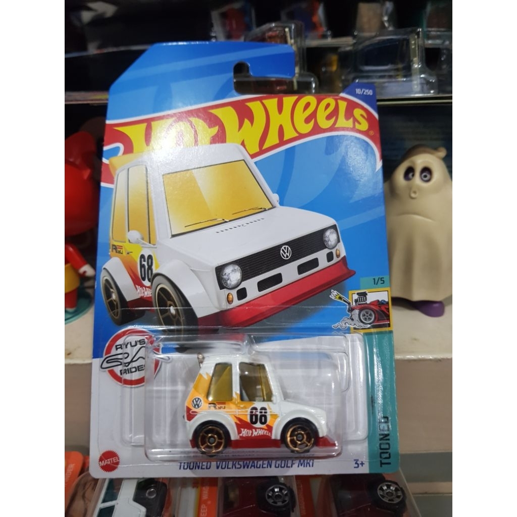 Tooned Volkswagen VW Golf MK1 Hot Wheels