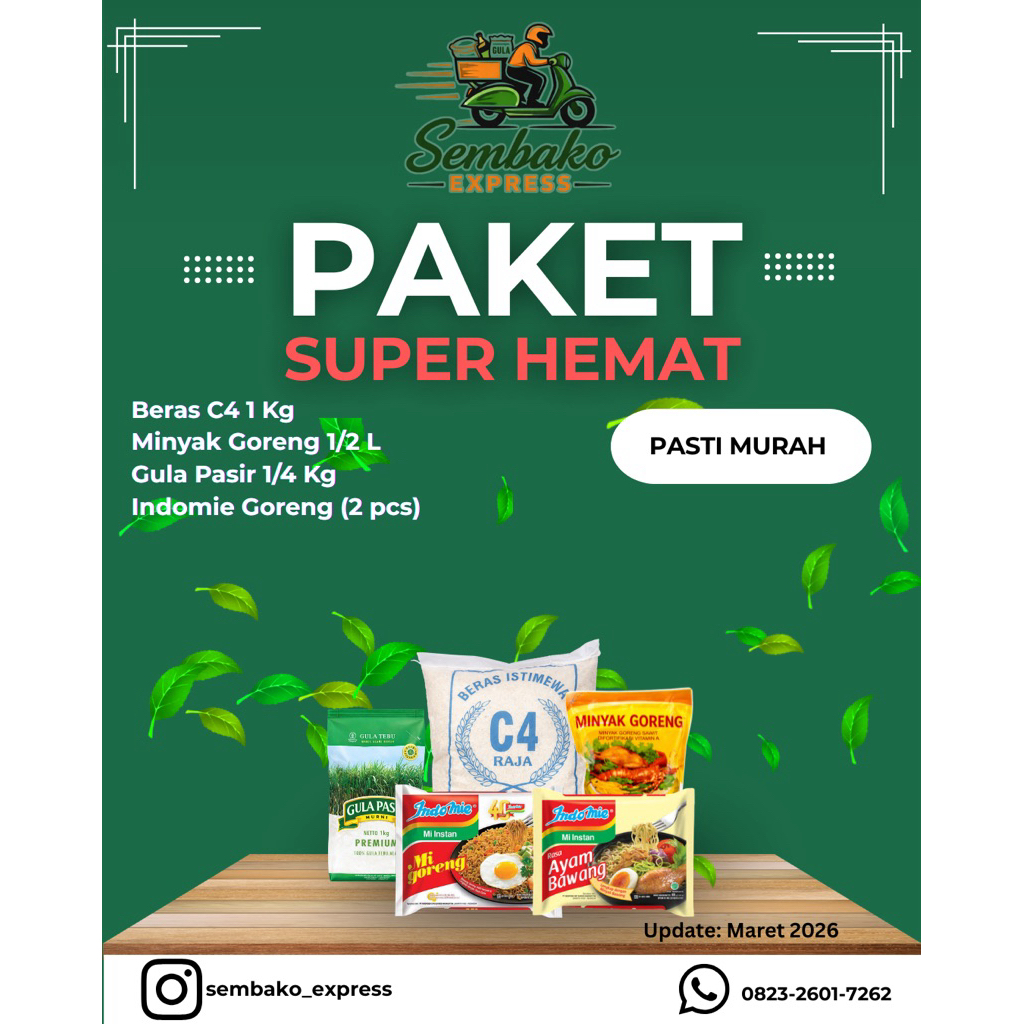 SEMBAKO JOGJA - PAKET SUPER HEMAT