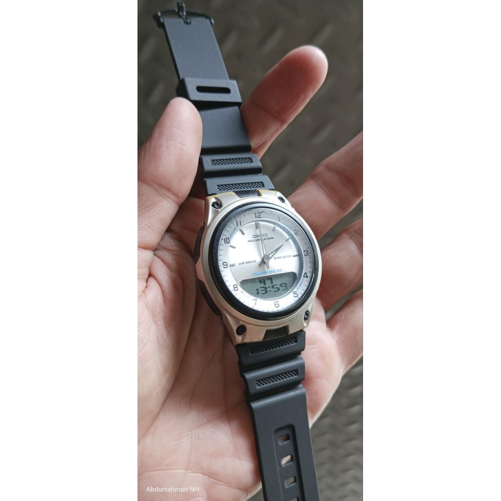 Jam Analog Digital AW80 Second Normal