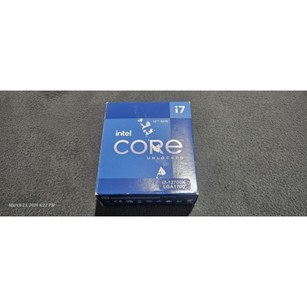 Intel i7 12700K Box