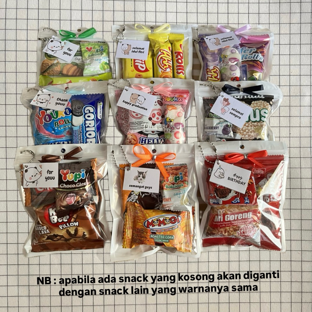 Mini Gift Snack Hampers Lucu Hadiah