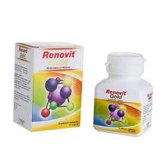 Multivitamin dan Mineral Renovit Gold 30 Kaplet untuk Lansia