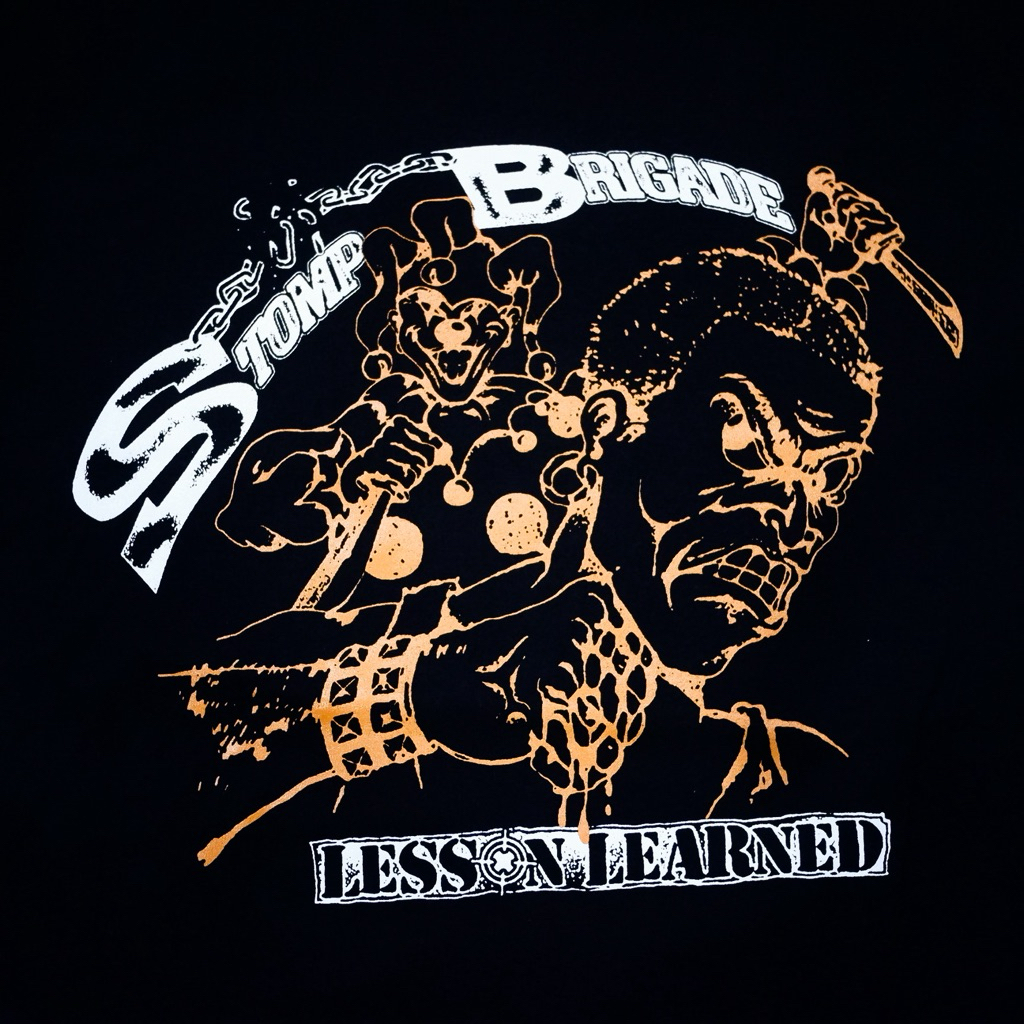 STOMP BRIGADE - LESSON LEARNED BLACK - Kaos Band Hitam | Official Merchandise