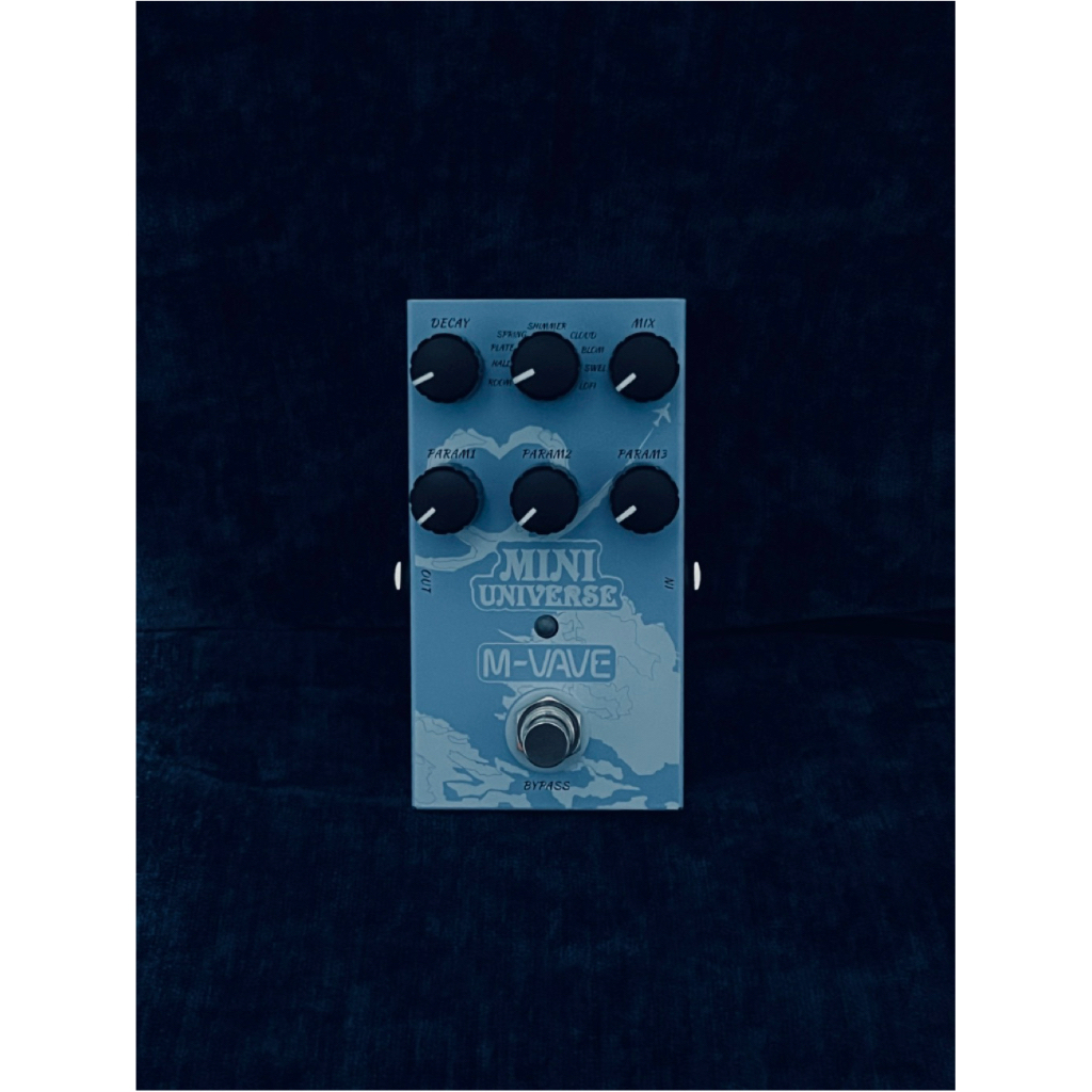 [BARU] M-VAVE Mini Universe Pedal Efek Reverb Gitar & Bass