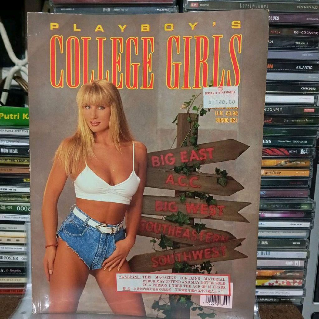 majalah playboy's college girls