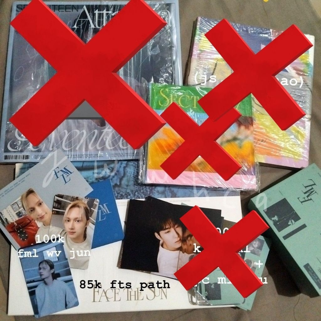 album only seventeen svt face the sun fts path pc