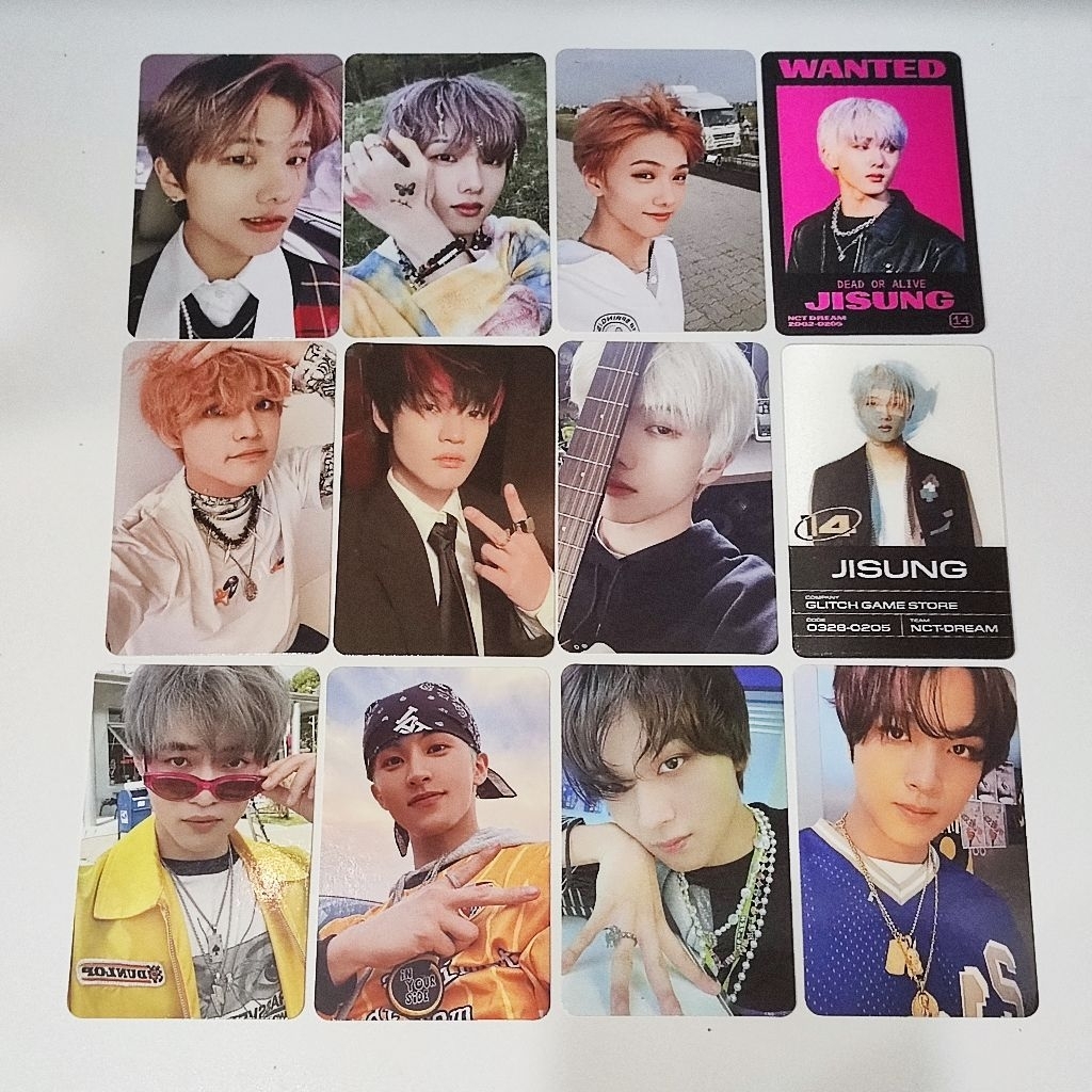 NCT DREAM HELLO FUTURE Chenle Jisung Mark Haechan Kihno We go up Glitch mode Beatbox Photocard PC