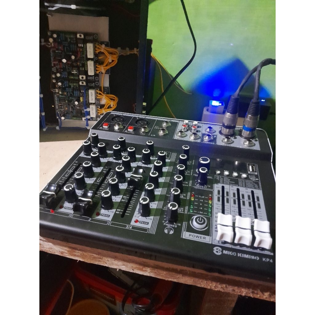 PAKET POWER AMPLIFIER + MIXER