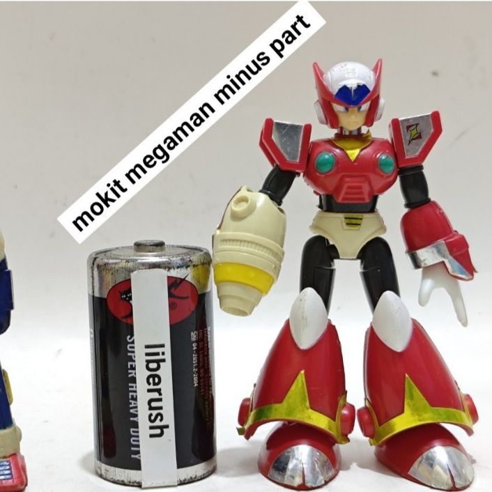megaman x zero rockman model kit action figure vintage