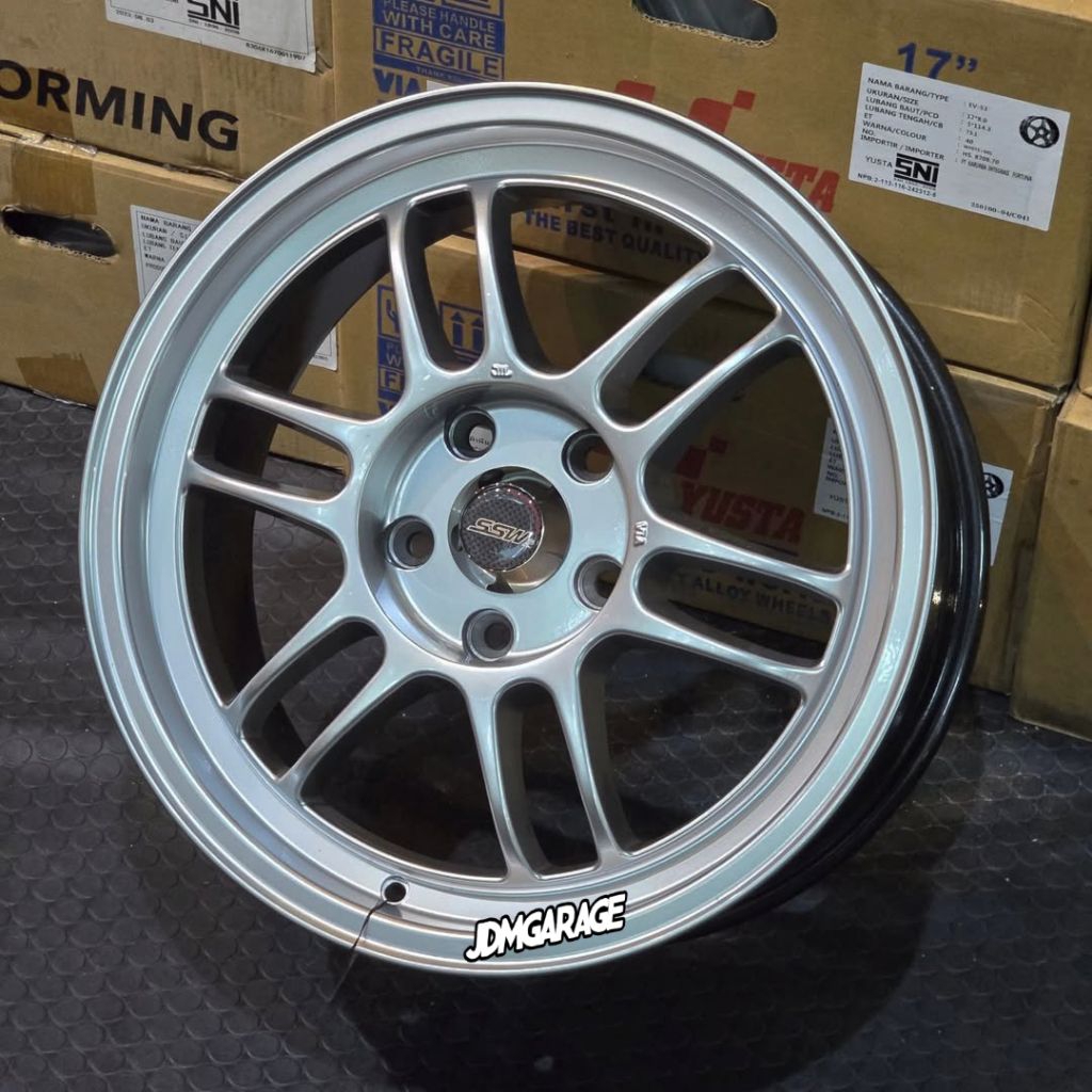 velg enkei rpf1 original ssw Thailand r17 lebar 7,5 pcd 5x114,3 et 42 velg mobil ring 17 pnp velg mo