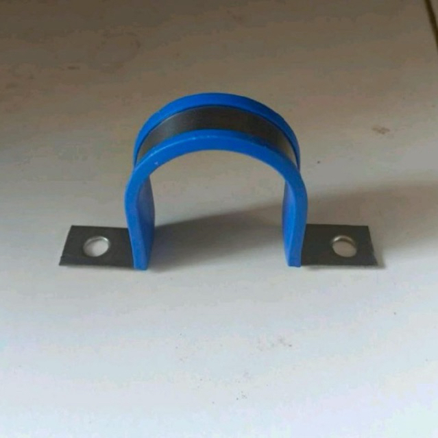 klem omega ss / stainless pipa 1-1/2 inch + rubber