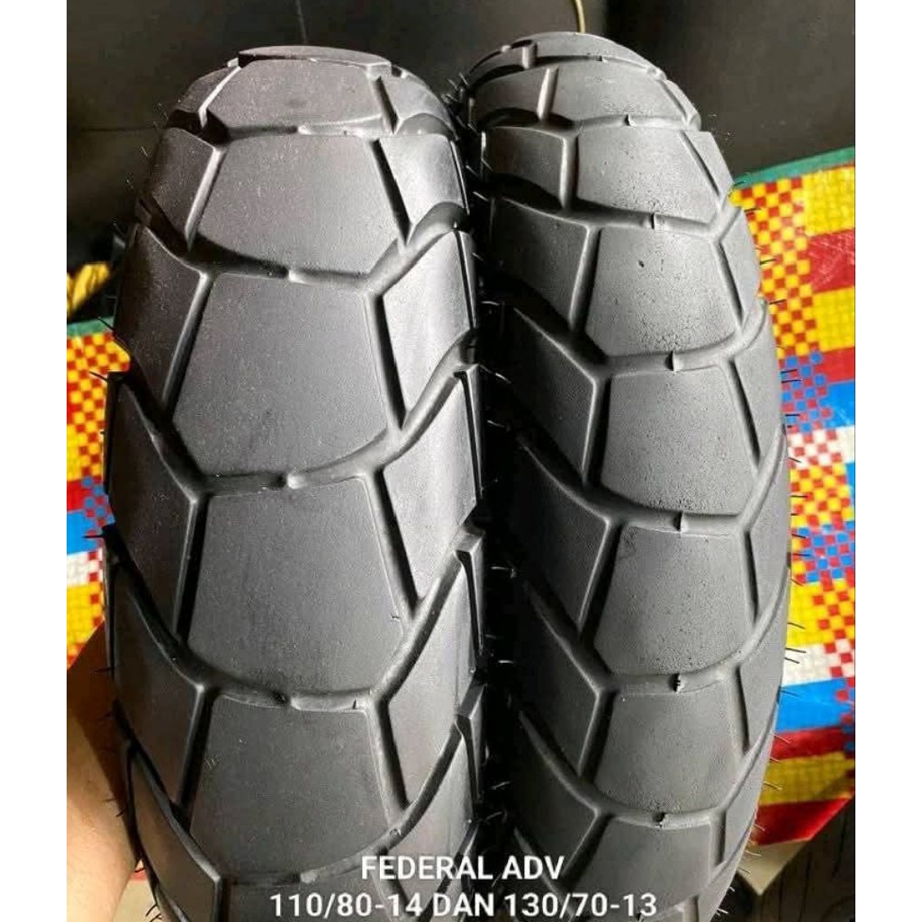 Ban copotan metik tubelles federal ADV ring 14 & 13 UK 110/80 130/70