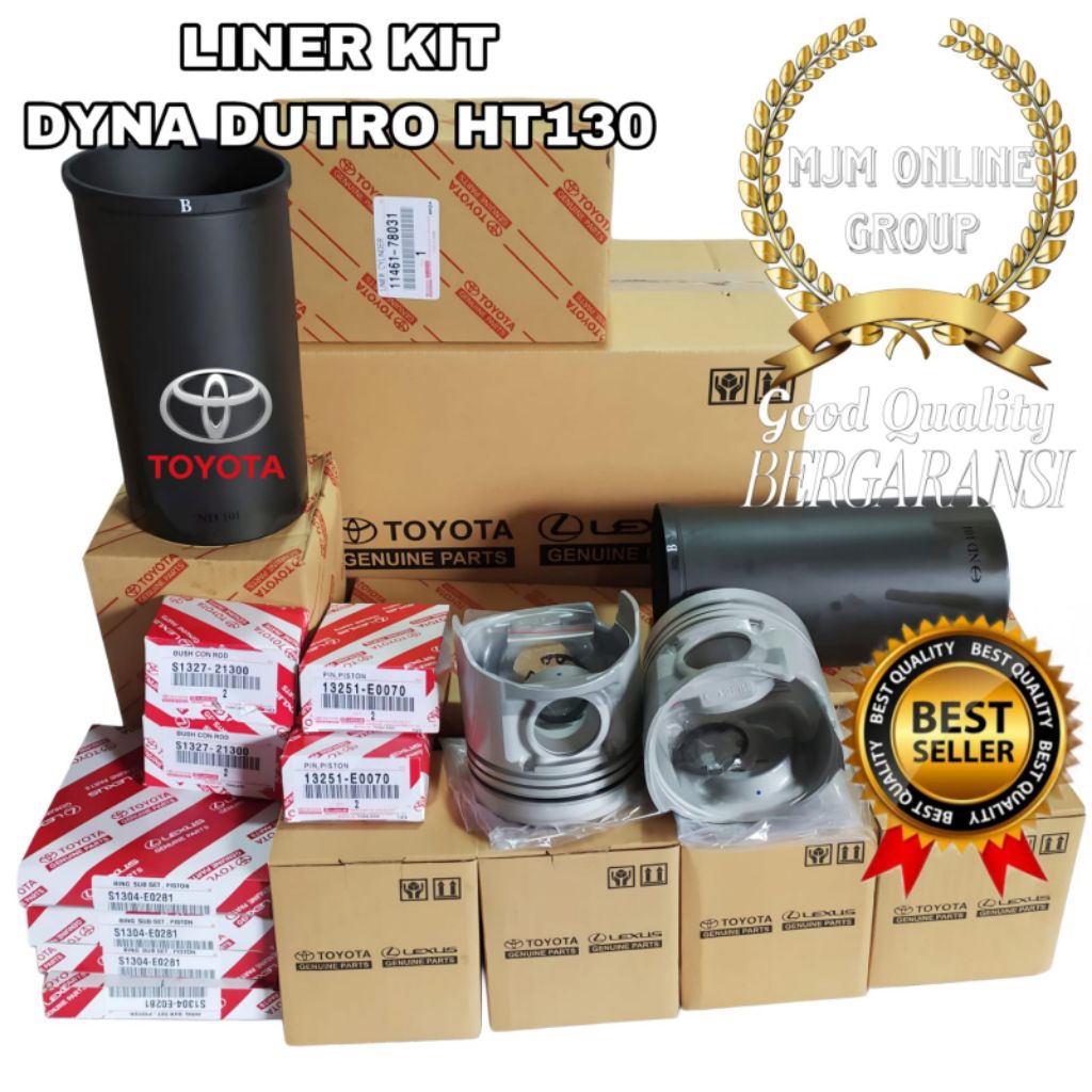 Liner Kit Dyna Dutro Ht130 130ht Full Set Komplit Standar Original