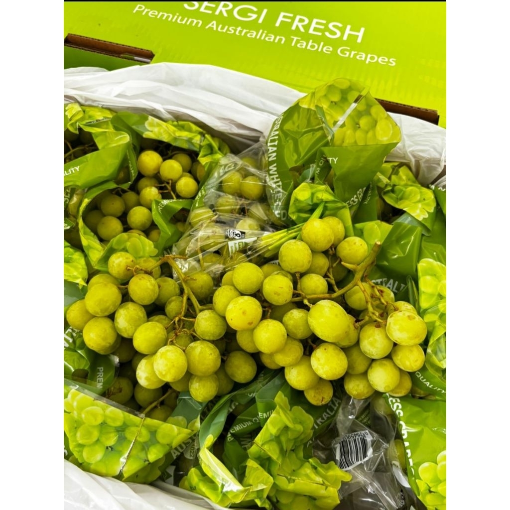 Anggur Hijau Autumn crisp Australia 9 kg