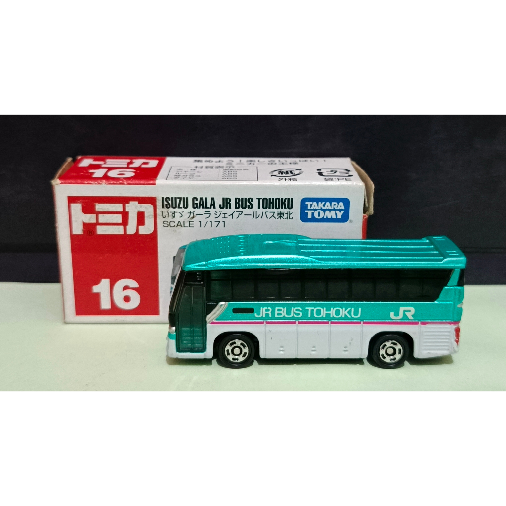 Diecast Tomica 16 ISUZU GALA JR BUS TOHOKU