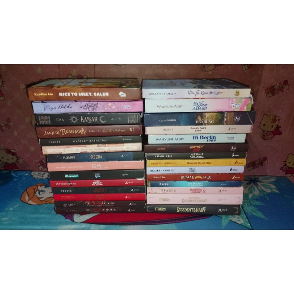 Preloved Novel HARDCOVER