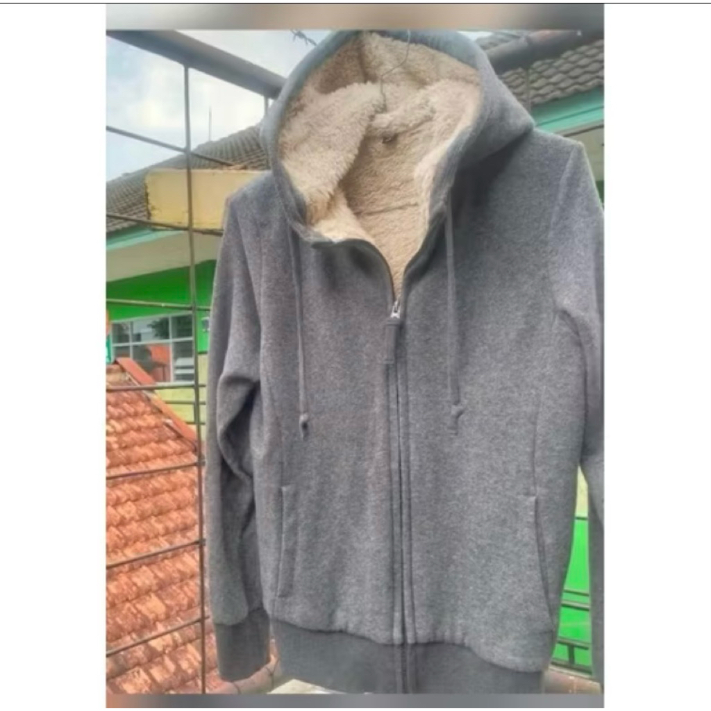Jaket Bulu Uniqlo (preloved)