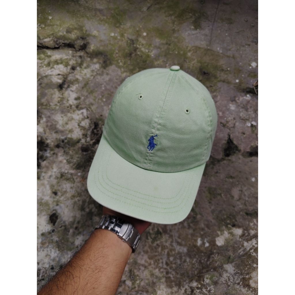 topi caps Polo Raplh Lauren green