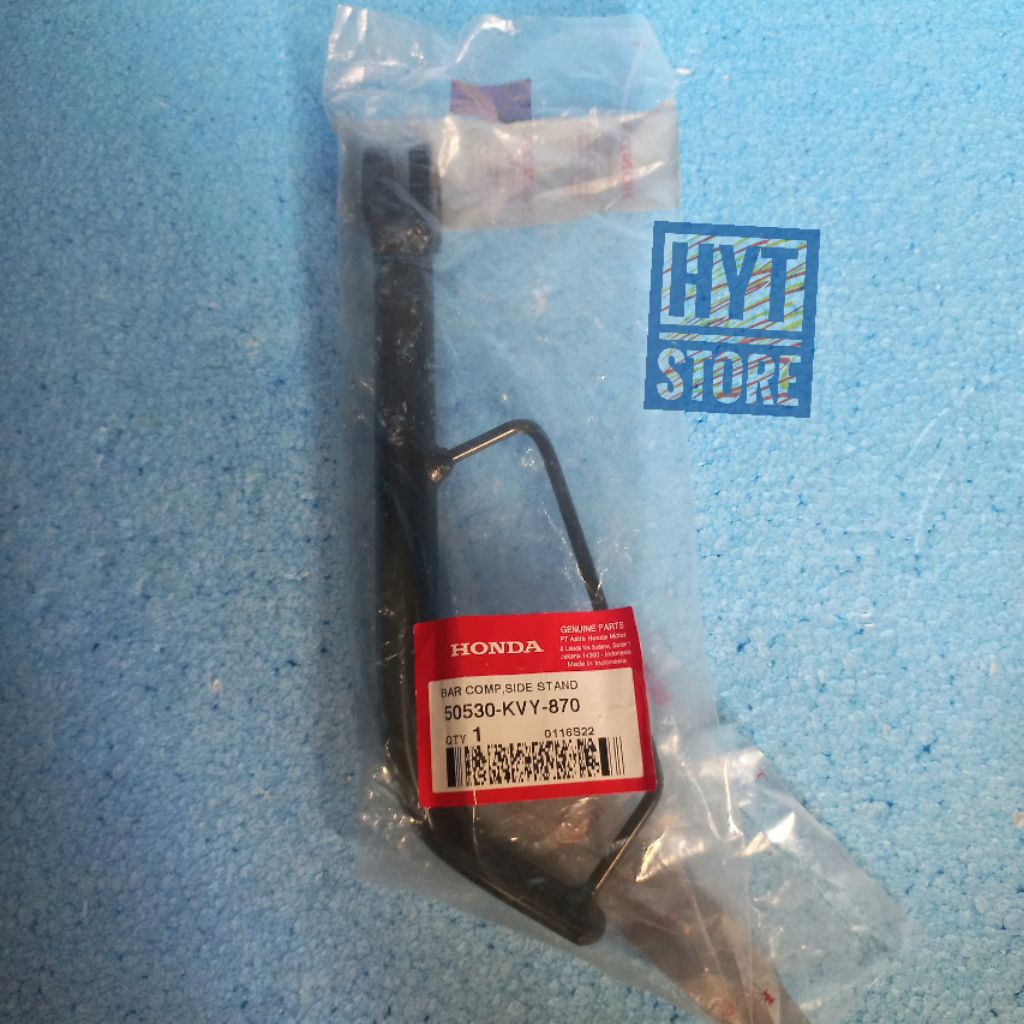 Bar Comp Side Stand 50530-KVY-870 Standar Samping Cagak 1 Satu Beat Karburator KVY 50530KVY870
