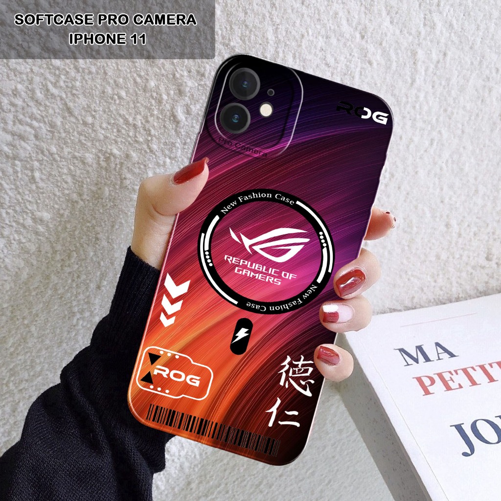 Softcase iPhone 11 / 11 Pro / 11 Pro Max / 12 / 12 Pro / 12 Pro Max - { MGSF ROG } - Softcase Lucu -