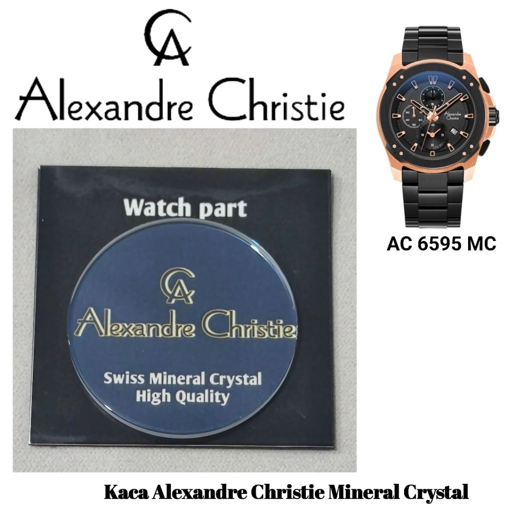 Kaca Jam Tangan Alexandre Christie AC 6595 MC