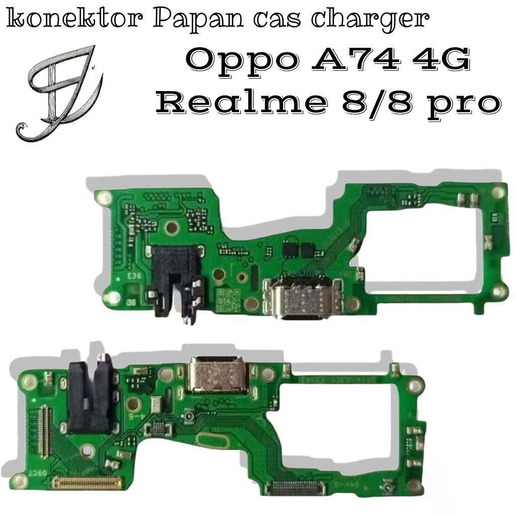 Konektor Papan cas charger Hp Oppo A74 4G / Realme 8, dan Realme 8 Pro