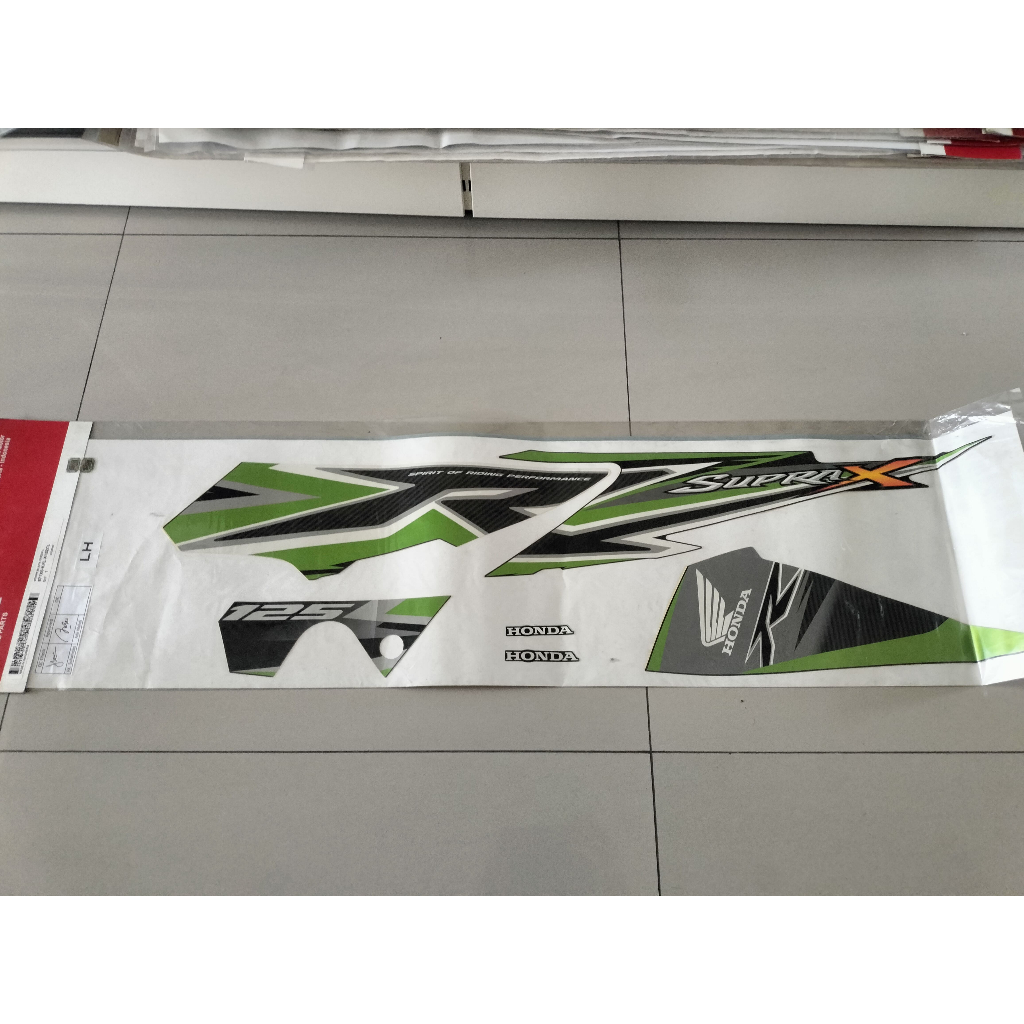 STRIPING KIRI SUPRA X 871-X0-KYL-A10ZCL ORIGINAL