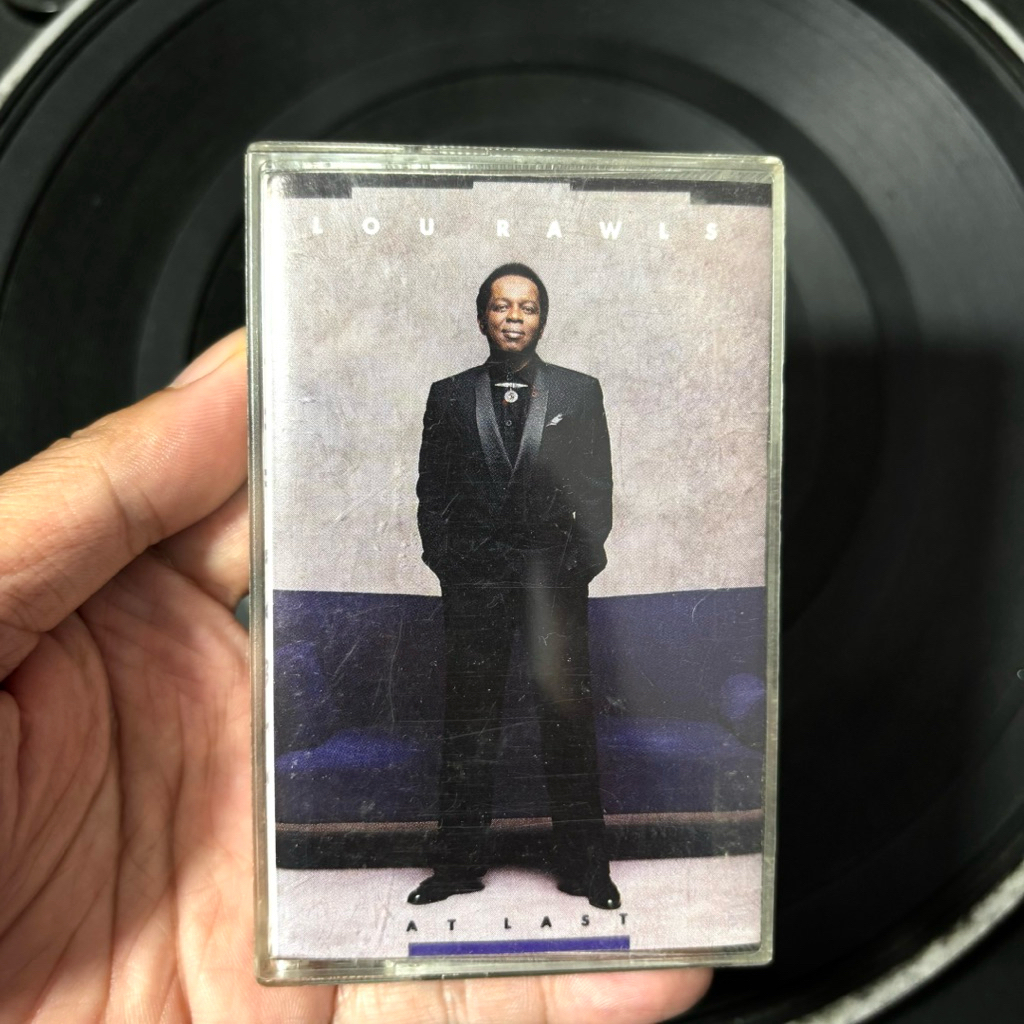 Kaset Pita Lou Rawls At Last Blue Note Record Import / Jazz / Soul / Traditional Jazz
