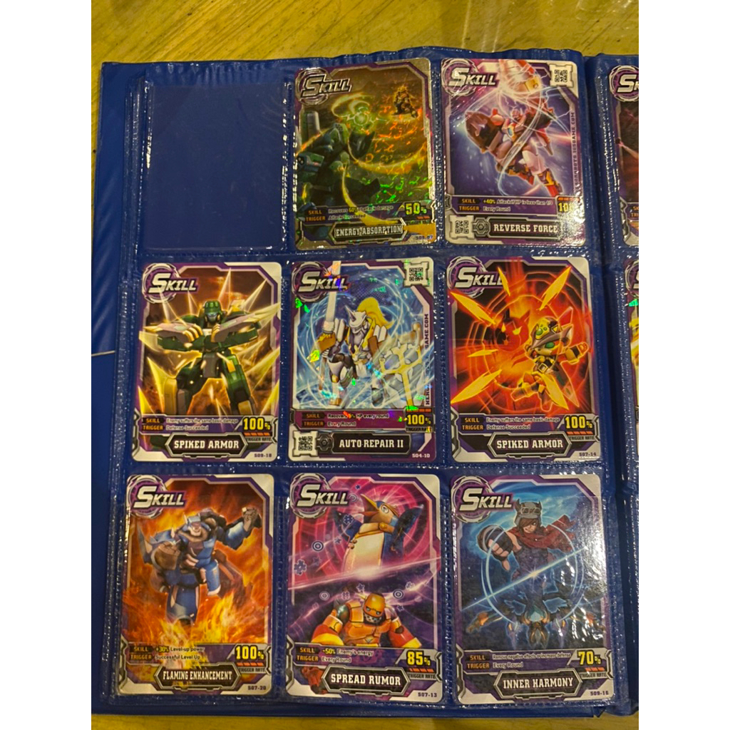 Hero Of Robots, Skill Card Bulk