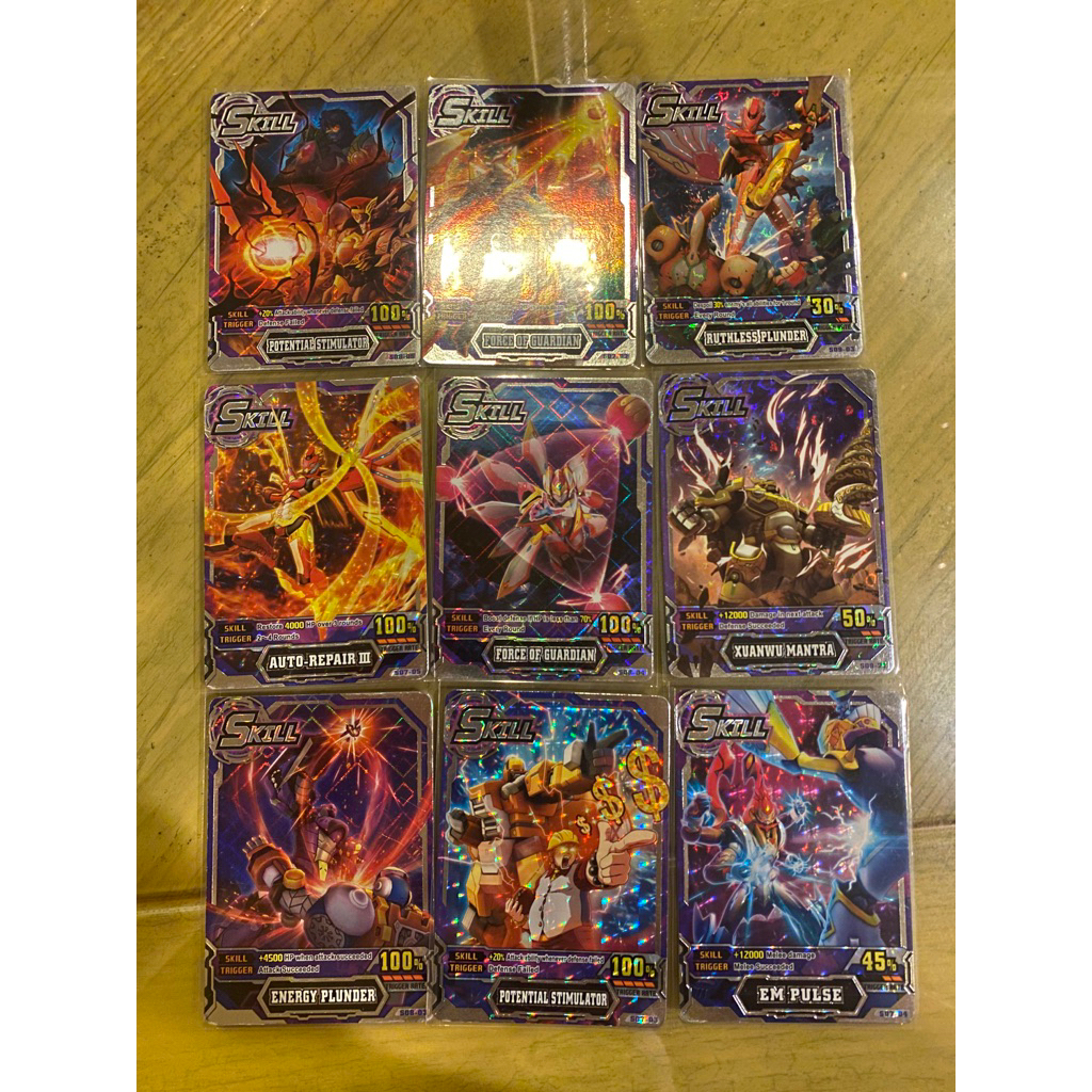 Hero of Robots, Skills Silver Card