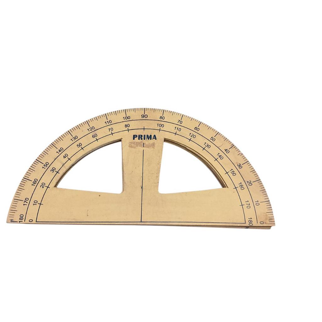 Penggaris Busur Kayu Prima