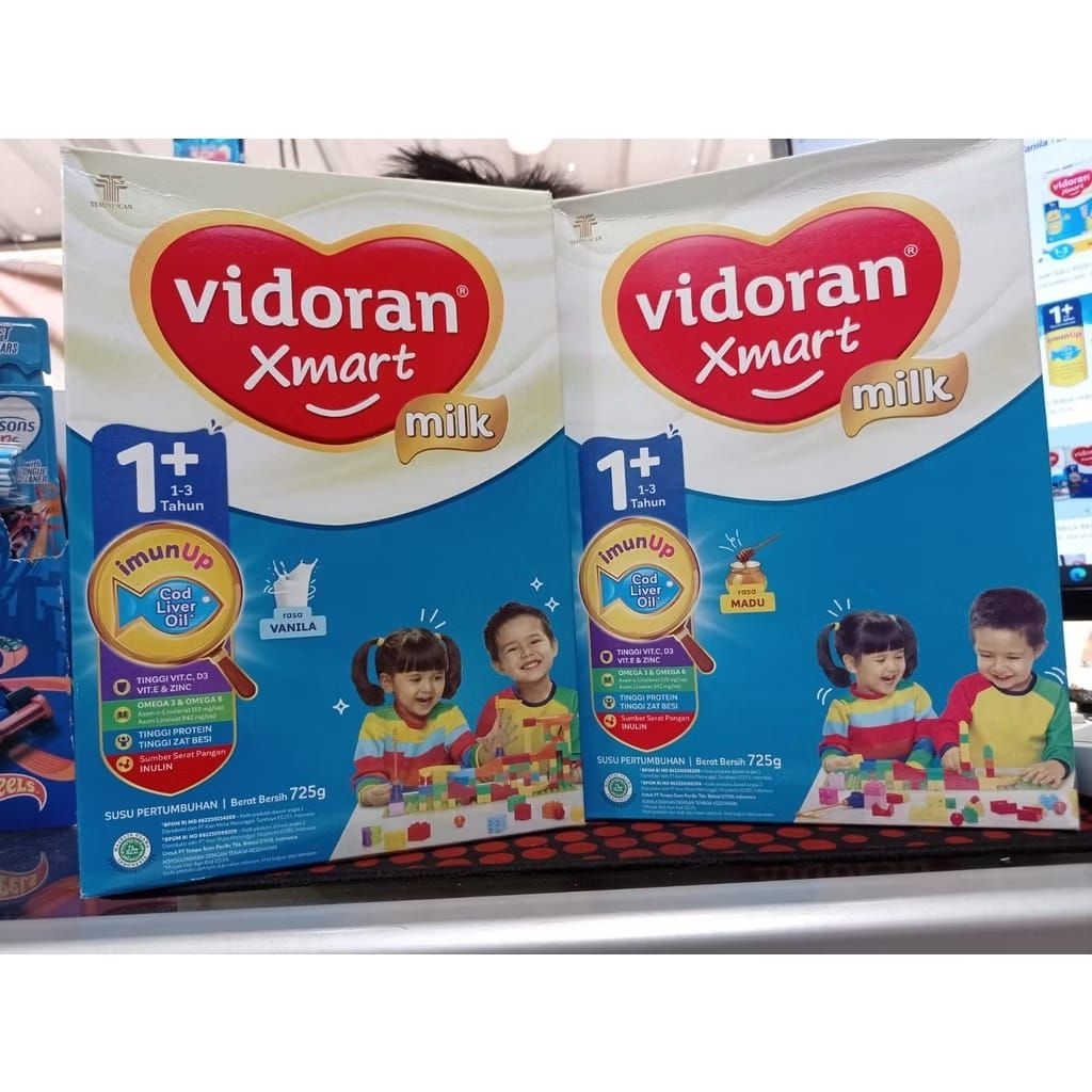 Susu Vidoran smart +1 700gr Vanilla dan Madu