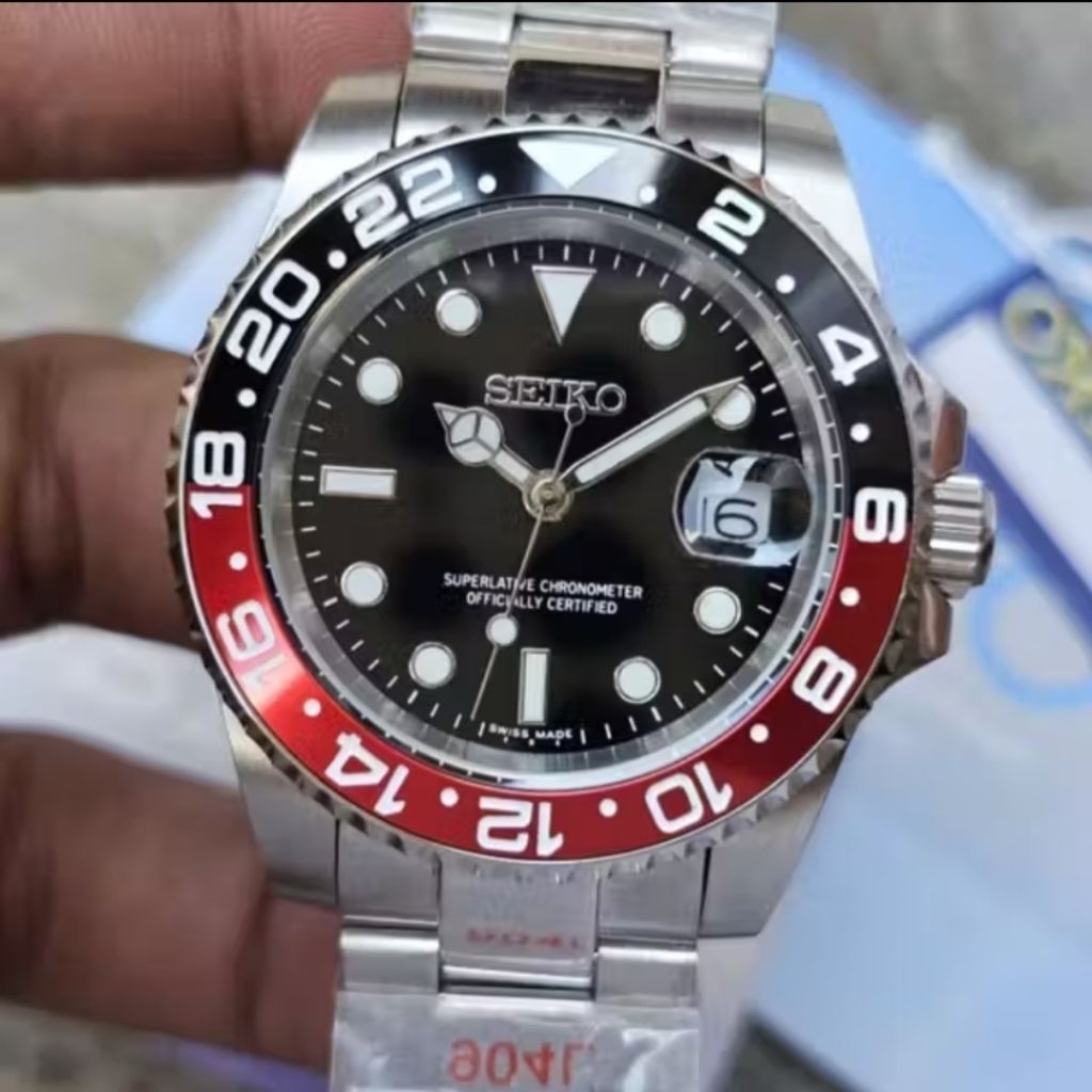 seiko mod GMT Coke