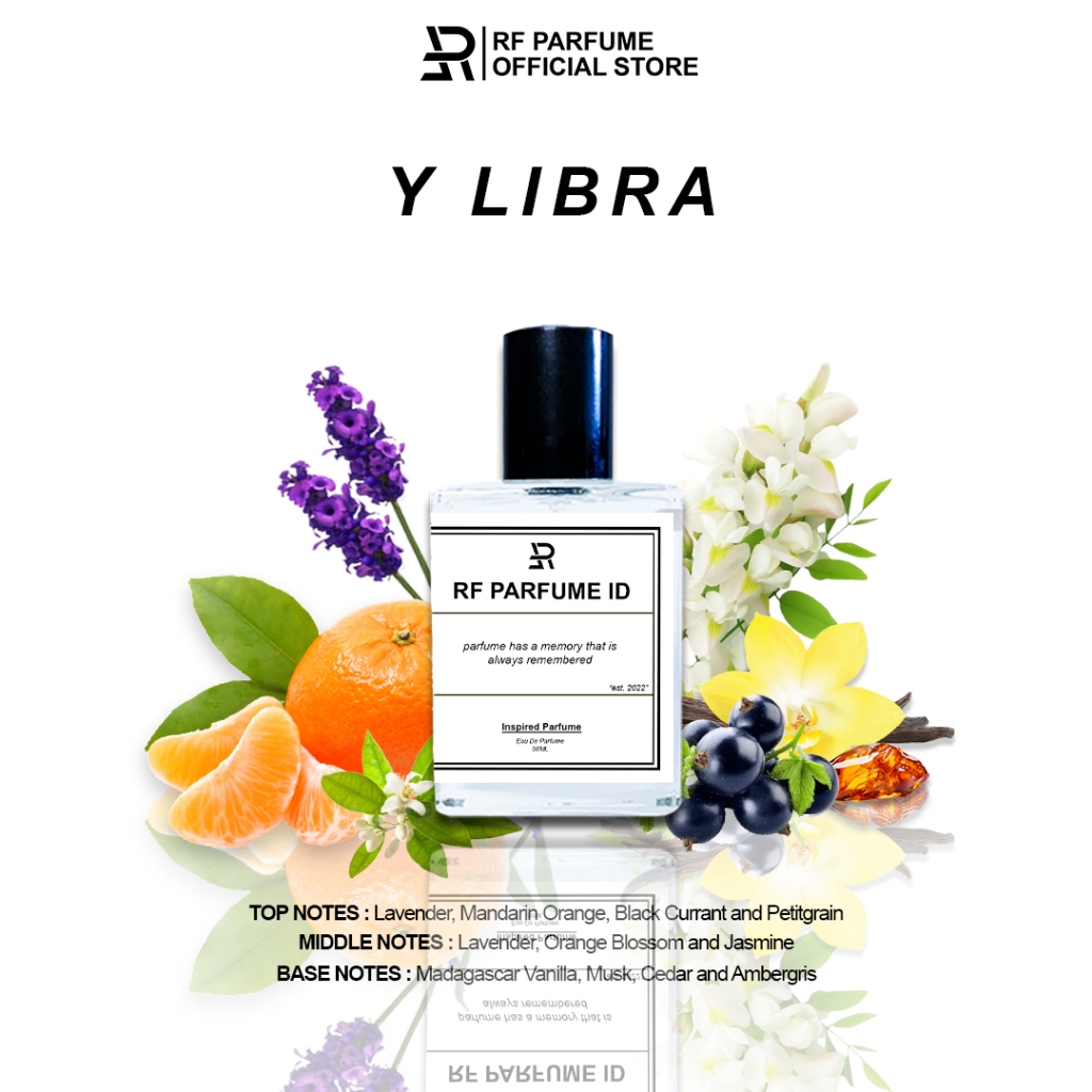 Parfume Unisex Pria Wanita Libre Tahan Lama Aroma soft  Inspired Parfum BY RF PARFUME ID