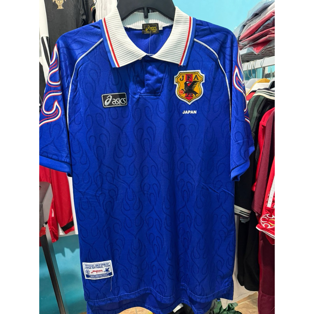 Jersey Jepang retro 98 Jepang api