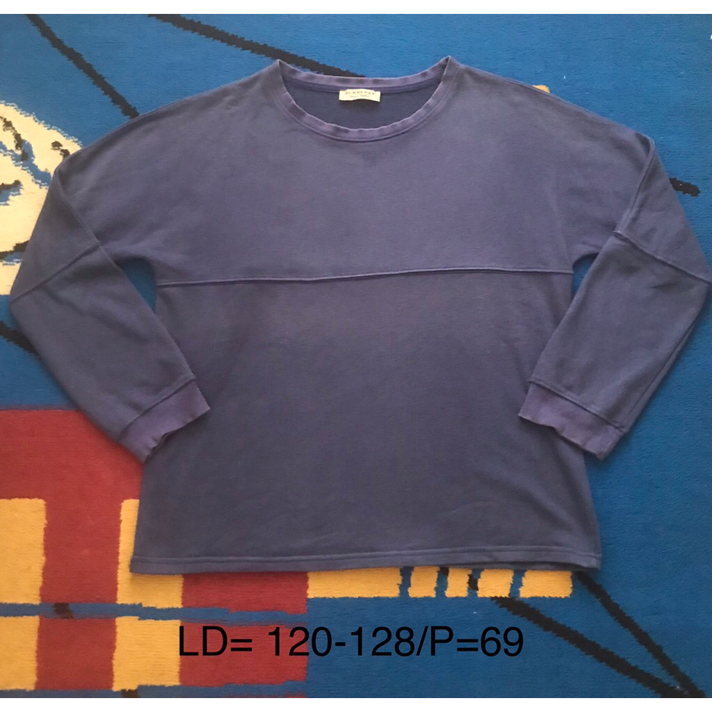 sweater crewnek burberry second