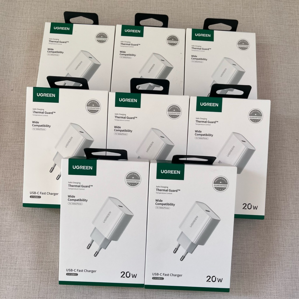Ugreen Kepala Charger fot iphone 11 12 13 14 15 APD type C fast charger - APD 20 White
