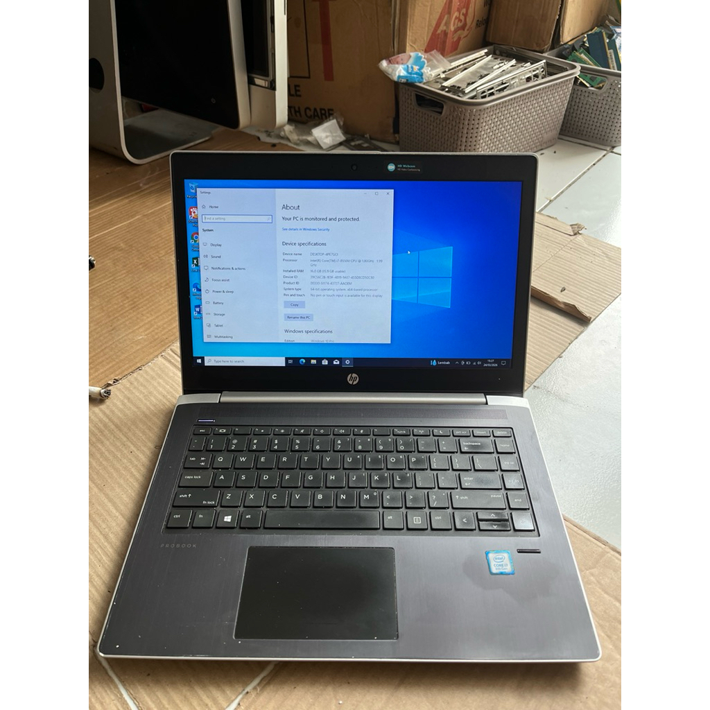 Laptop Hp Probook 440G5 Intel Core i7 Ram 16GB SSD 256