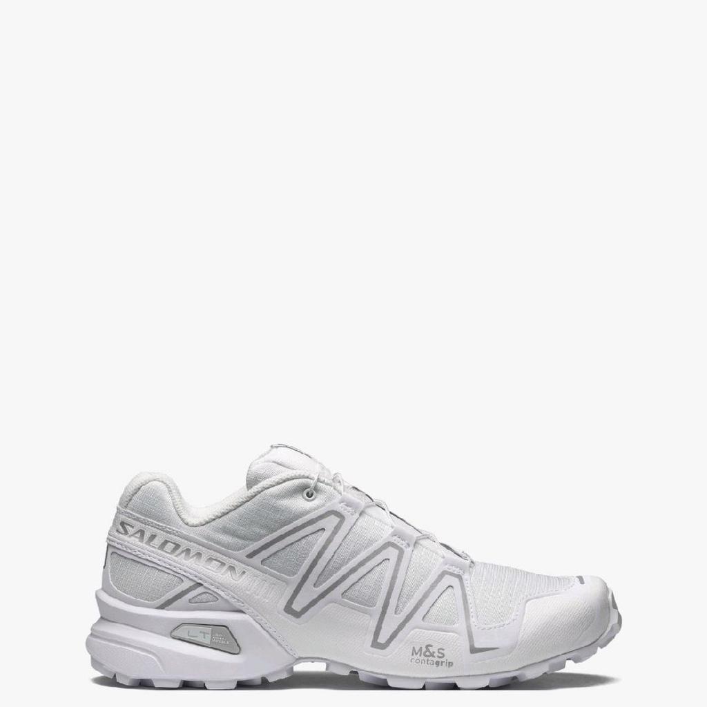 SEPATU SOLOMON SPEEDCROOS 3 WHITE SILVER UNISEX ORIGINAL